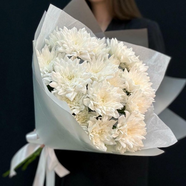 Букет цветов "Белоснежное чудо" Букет цветов "Белоснежное чудо"